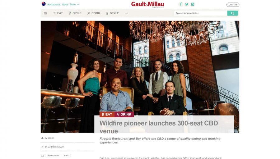 Wildfire pioneer launches 300-seat CBD venue